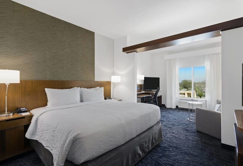 Люкс, Fairfield Inn & Suites By Marriott St Petersburg North