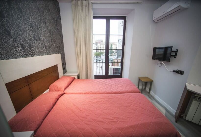 اتاق استاندارد با چشم‌انداز شهر, Hostal Centro