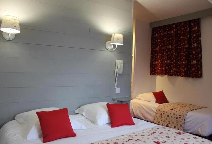 اتاق استاندارد سه نفره, Hôtel Les Charmilles