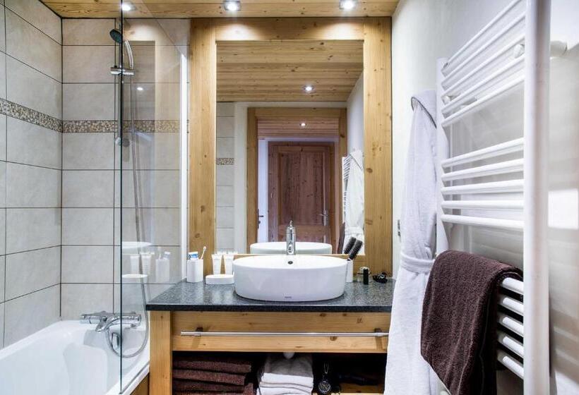 Апартаменты 2 Спальни, Residence  Les Grandes Alpes