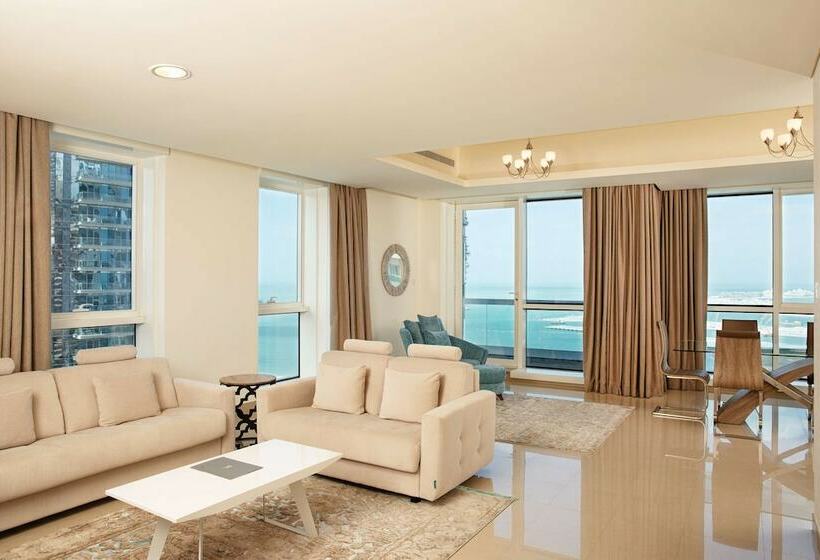 带1个卧室的豪华公寓, Barcelo Residences Dubai Marina