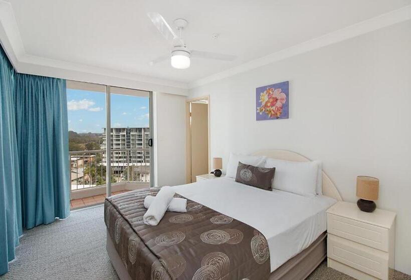 Апартаменты 1 Спальня Вид на Море, Meridian Tower Kirra Beach