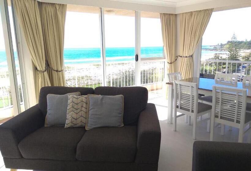 Апартаменты Deluxe 1 Спальня Вид на Море, Meridian Tower Kirra Beach