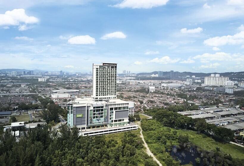 اتاق استاندارد با چشم‌انداز دریاچه, Hilton Garden Inn Puchong