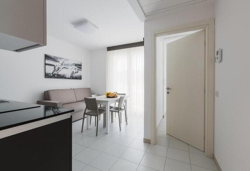 Apartamento 1 Dormitório, Residence Perla Verde
