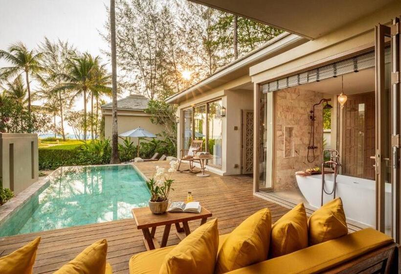 Вилла с 1 спальней и бассейном, Devasom Khao Lak Beach Resort & Villas