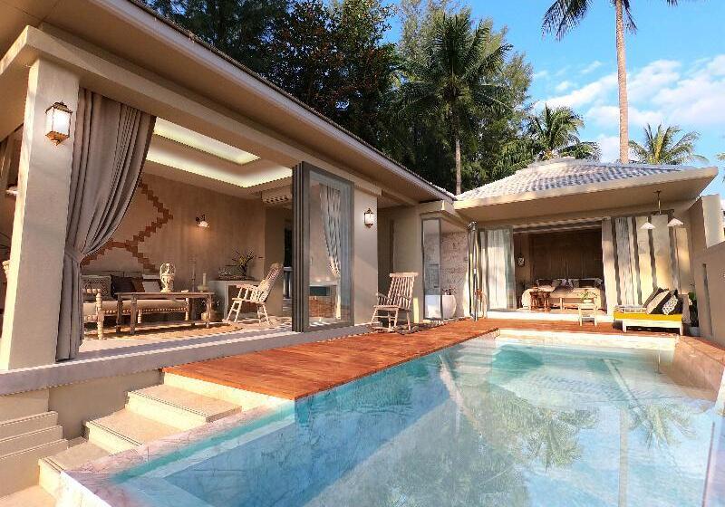 Вилла с 1 спальней и бассейном, Devasom Khao Lak Beach Resort & Villas