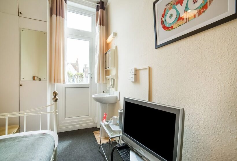 اتاق استاندارد یک تخته با سرویس بهداشتی مشترک, Devine Beach Hotel, Westcliff Southend-On-Sea
