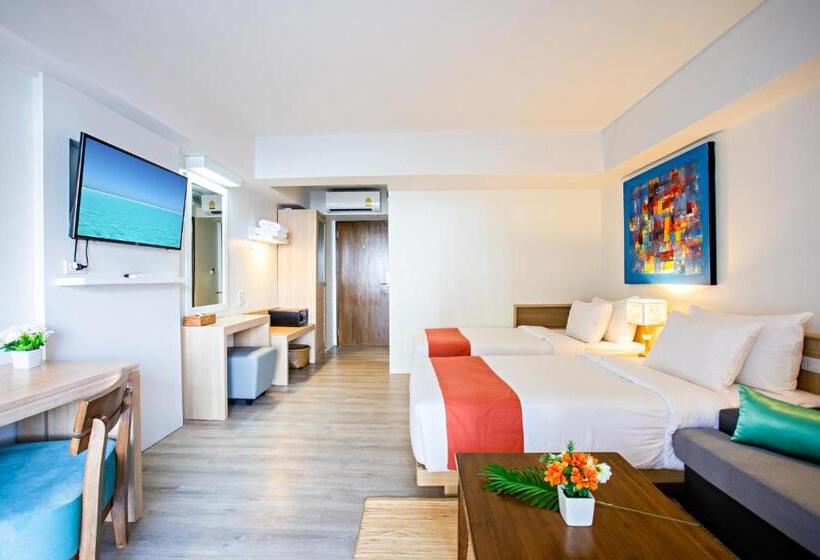 Номер Deluxe с Балконом, Villa Chacha Krabi Beachfront Resort