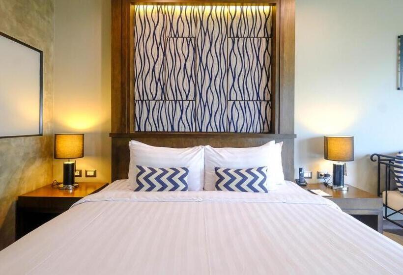 اتاق استاندارد یک تخته با تخت بزرگ, Coral Tree Villa Hua Hin