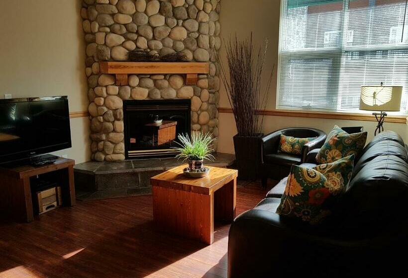 ハイドロマッサージバス付きスイート, Sunset Resorts Canmore And Spa