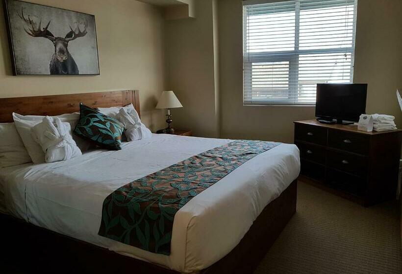 ハイドロマッサージバス付きスイート, Sunset Resorts Canmore And Spa