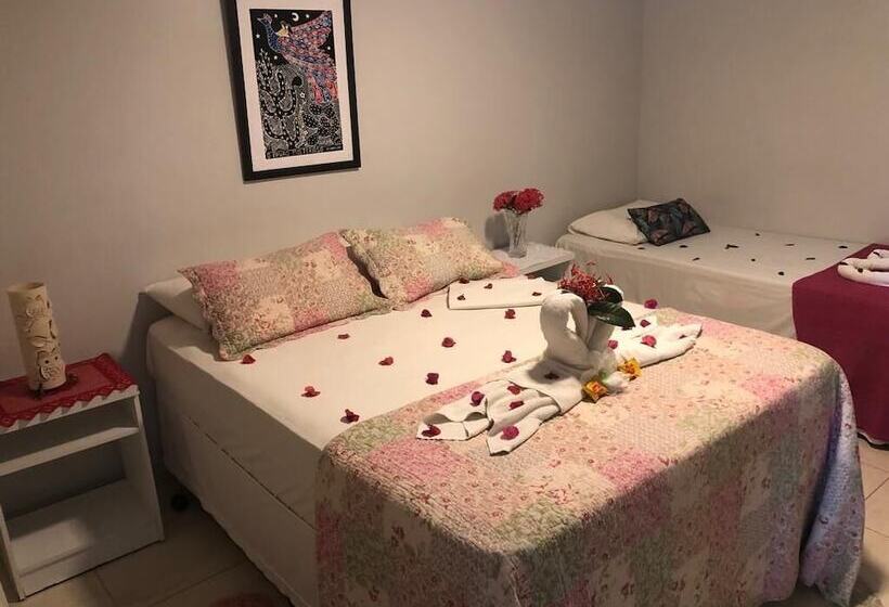 Трехместный Номер Стандарт с Балконом, Pousada Das Bromelias