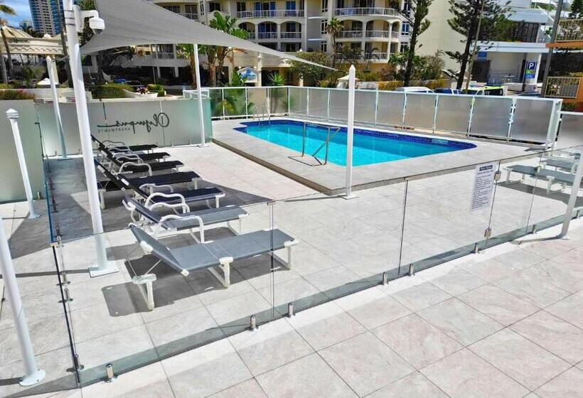 Апартаменты 2 Спальни Вид на Море, Olympus Beachfront Apartments