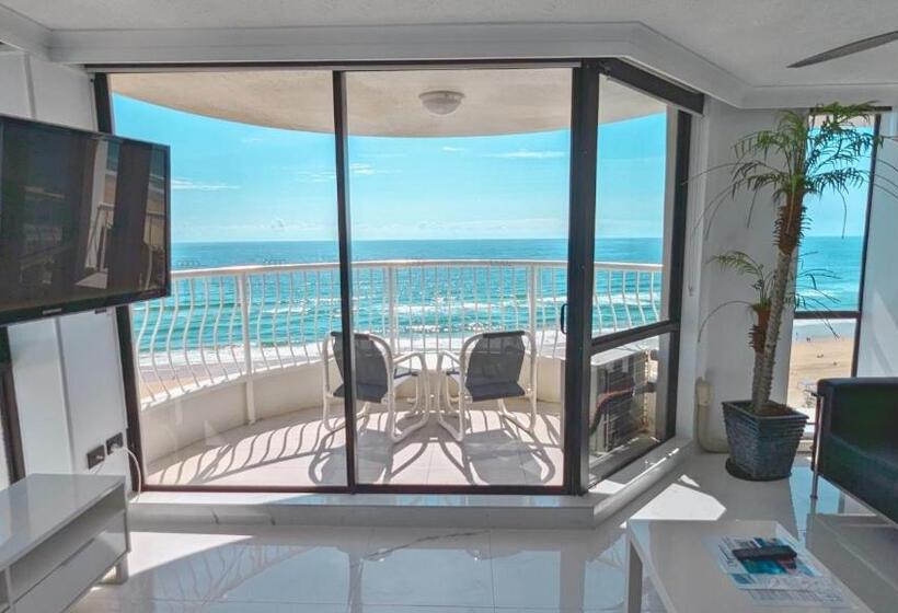 Апартаменты Deluxe 1 Спальня Вид на Море, Olympus Beachfront Apartments