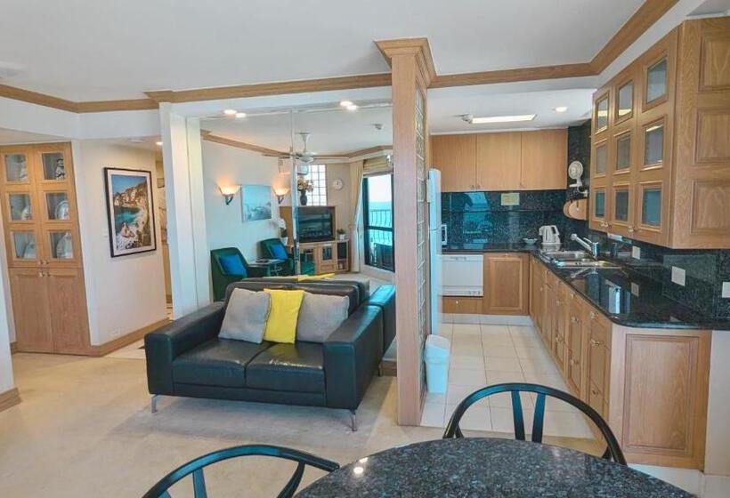 Апартаменты Deluxe 1 Спальня Вид на Море, Olympus Beachfront Apartments