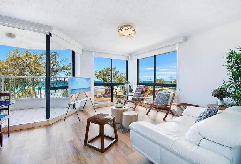 Апартаменты Deluxe 2 Спальни Вид на Море, Olympus Beachfront Apartments