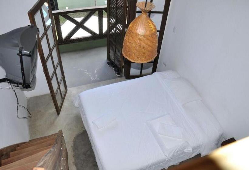 Quarto Triplo Economy, Pousada Pedra Porosa