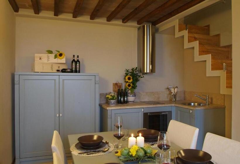 Апартаменты 2 Спальни, Borgo Canalicchio Di Sopra Relais