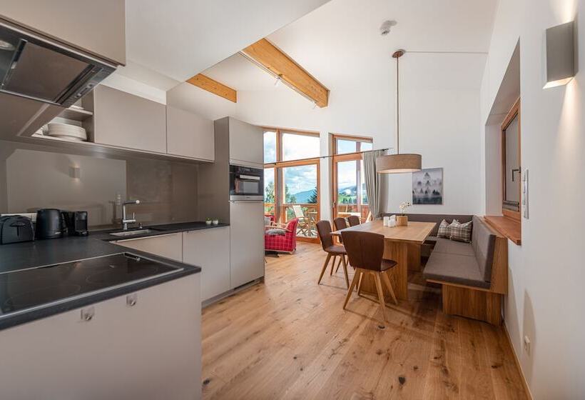 Апартаменты Пентхаус 1 Спальня, Skylodge Alpine Homes