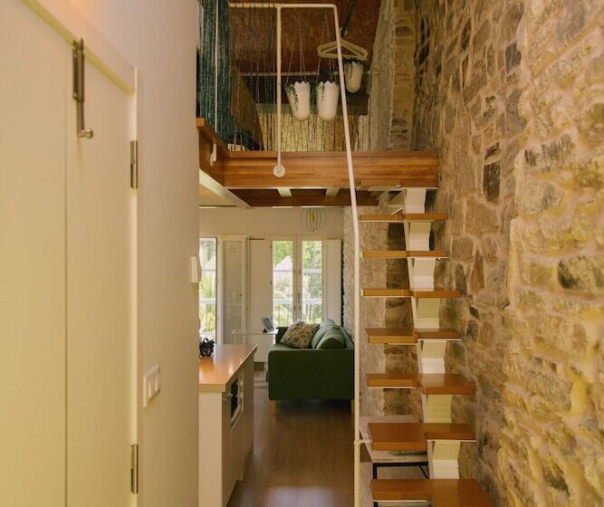 带花园景观及2个卧室的公寓, Roompedra Apartamentos Turísticos