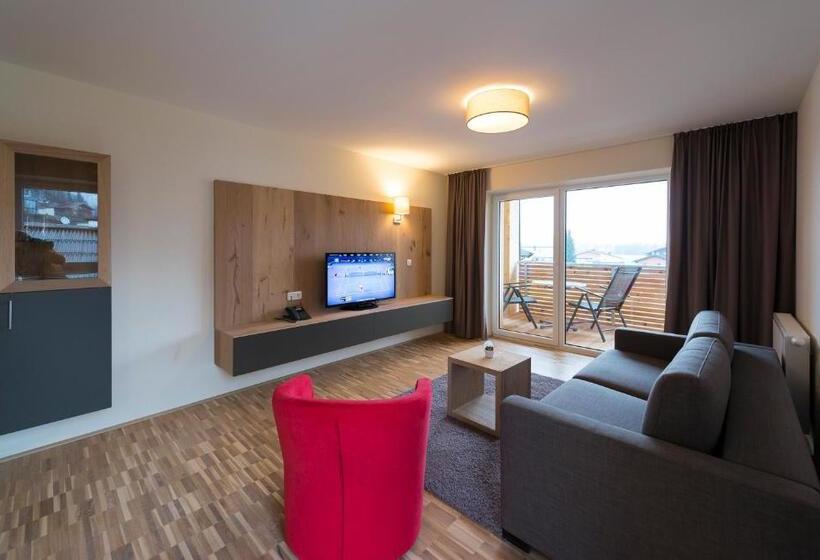 Апартаменты 1 Спальня с Балконом, Appartementhotel Sonnenhof