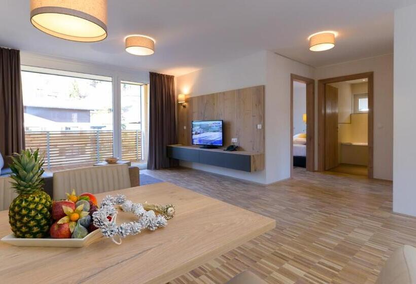Апартаменты 2 Спальни с Балконом, Appartementhotel Sonnenhof