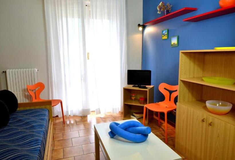 Апартаменты 1 Спальня Вид на Бассейн, Residence Orchidea