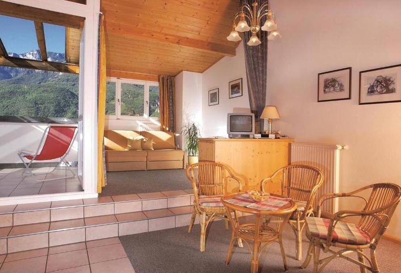 Апартаменты 1 Спальня с Террасой, Residence Haus Kaltersee