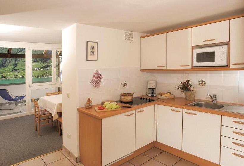 Апартаменты 1 Спальня с Террасой, Residence Haus Kaltersee