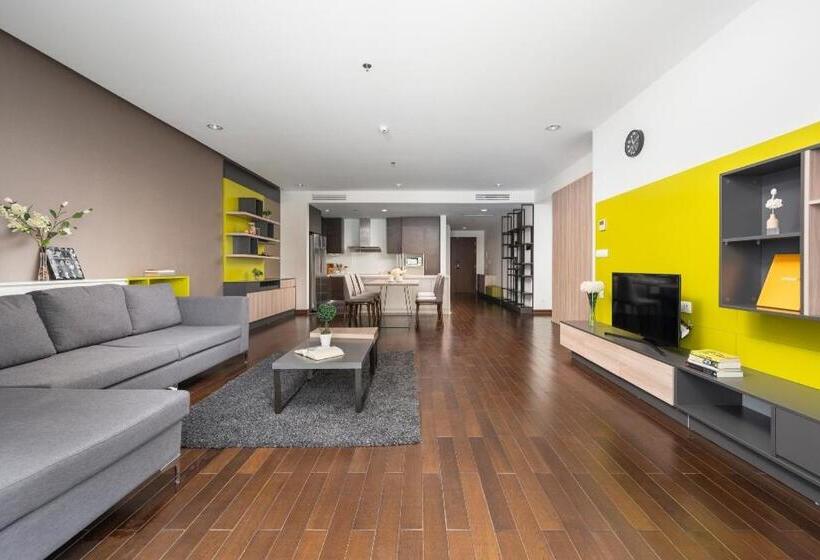 آپارتمان 3 خوابه, Lancaster Hanoi Service Apartment