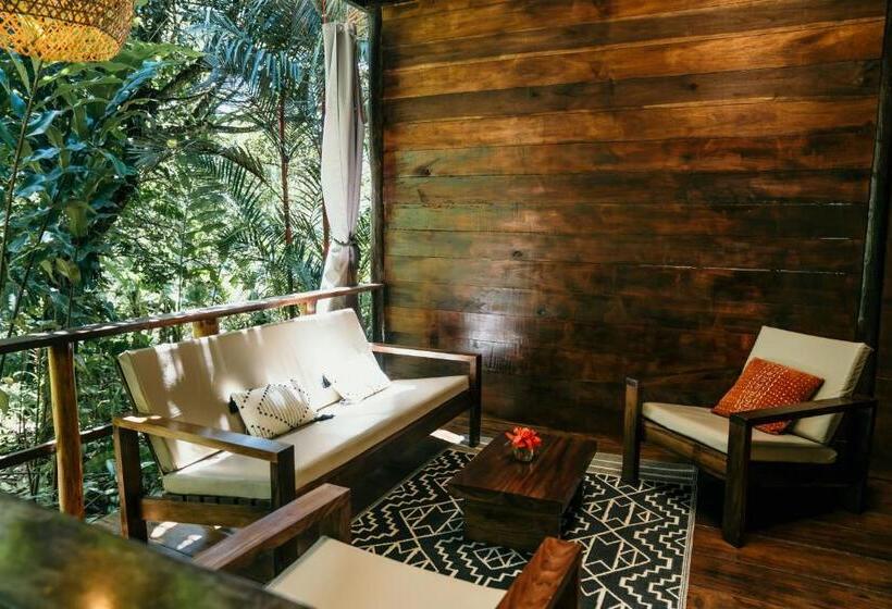סוויטת ג'וניור נוף לגינה, La Loma Jungle Lodge And Chocolate Farm