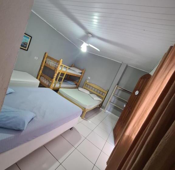 סוויטה משפחתית, Hostel Praia Centro Itanhaém