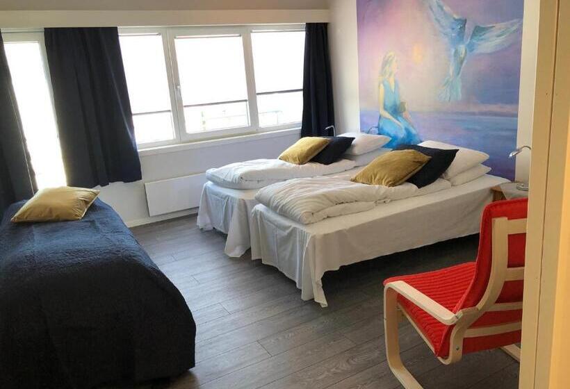 غرفة عائلية, Husnes Sentrum Hotell