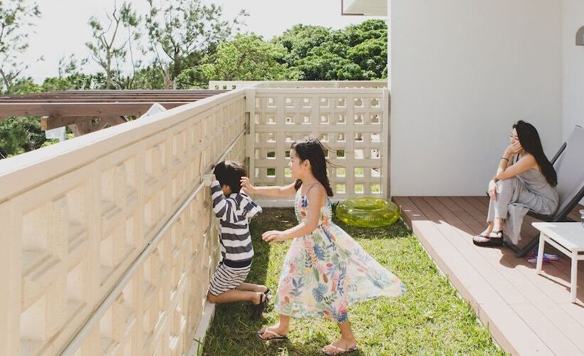 Люкс с Террасой, Hideout Okinawa Uruma