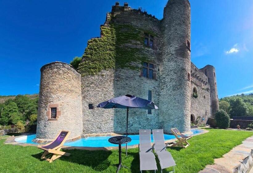 Люкс с Бассейном, Chambre D'hôtes Au Château De Belcastel