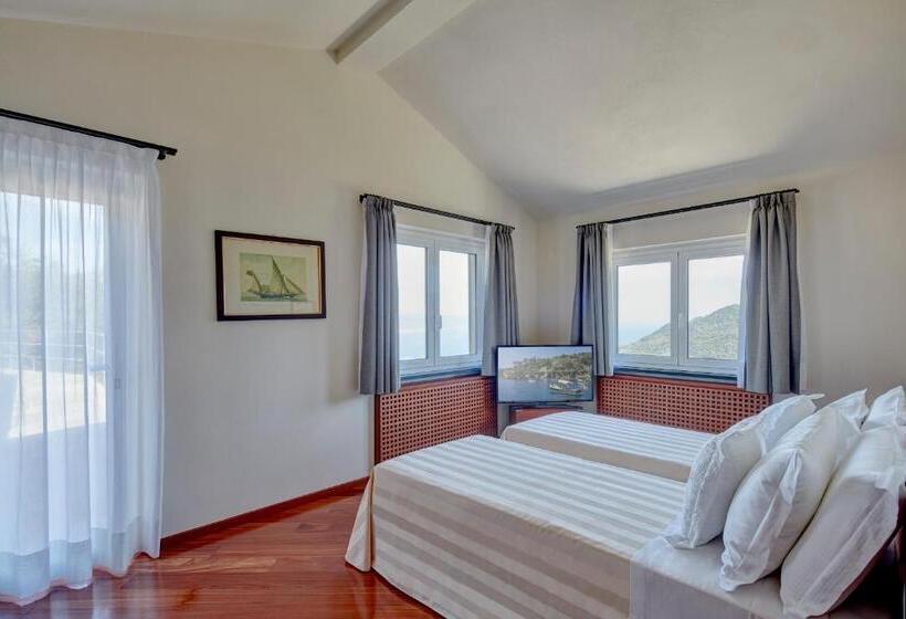 اتاق استاندارد با چشم‌انداز دریا, Il Leccio   Luxury Resort Portofino Monte