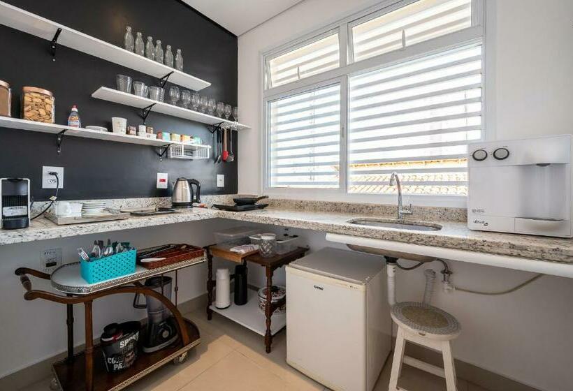 سوییت با چشم‌انداز باغ, K1 Residence Taquaral Com Garagem Incluída
