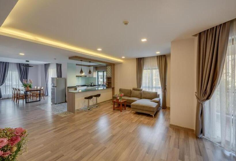 آپارتمان 3 خوابه, Phnom Penh 51 Hotel & Residences