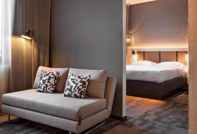 اتاق استاندارد با تخت دو نفره بزرگ, Moxy Darmstadt