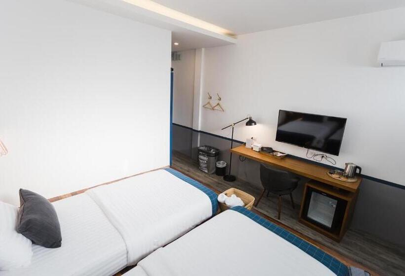 バルコニー付きデラックスルーム, Spinomad Hostel