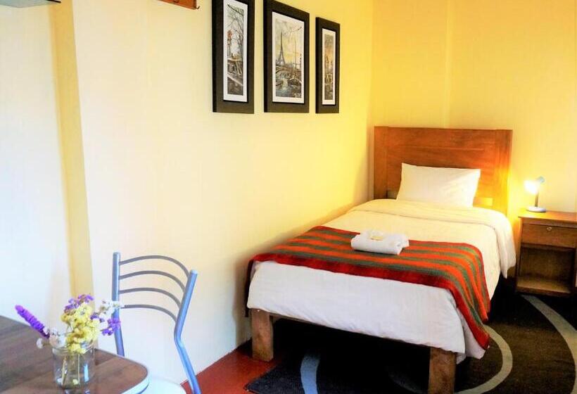 스탠다드 싱글 룸 공동욕실, Eco Aventura Hostel Cusco