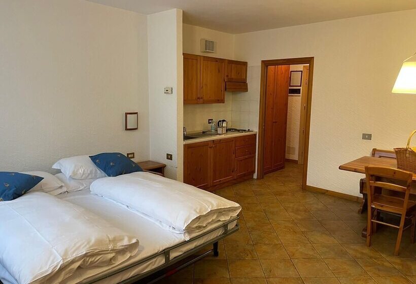 Апартаменты 1 Спальня, Residence Monterosa