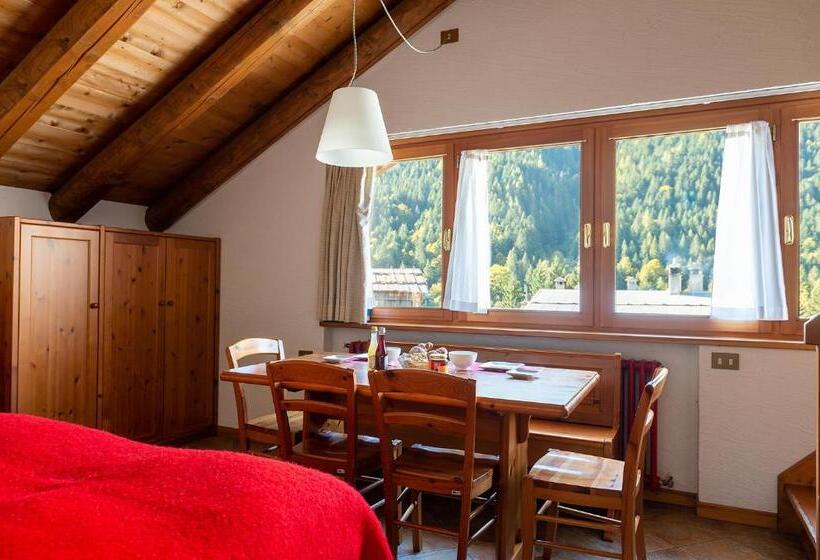Апартаменты 1 Спальня, Residence Monterosa