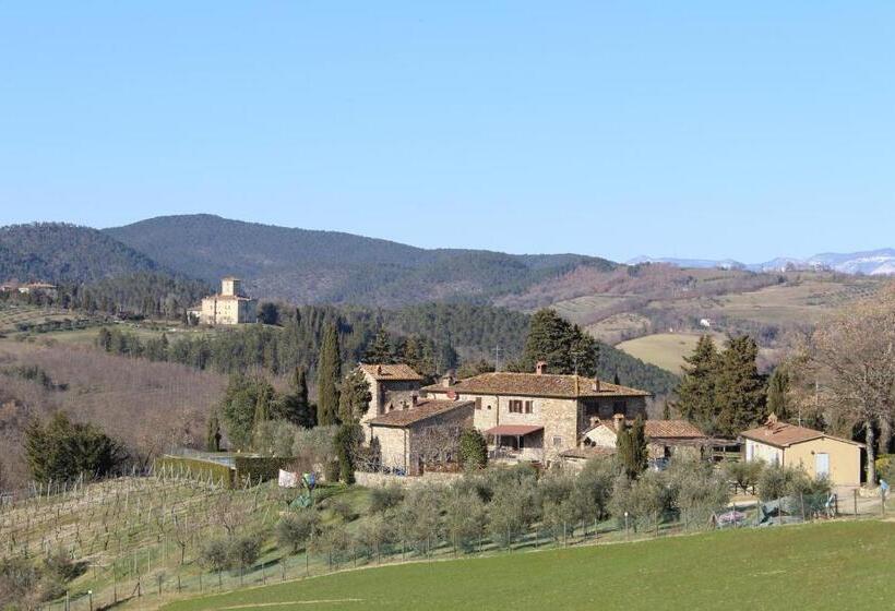 Апартаменты 2 Спальни, Agriturismo La Scarpaia