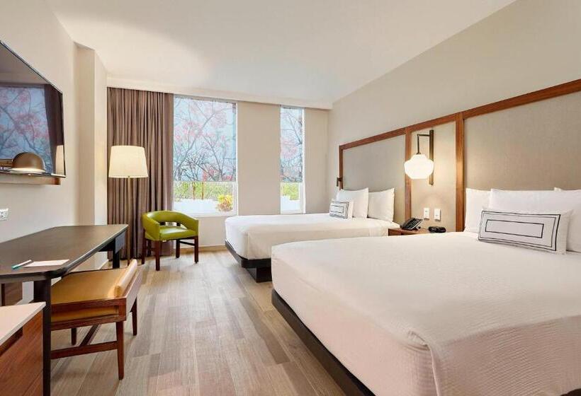 İki Çift Kişilik Yataklı Standart Oda, Fairfield Inn & Suites By Marriott Cancun Airport