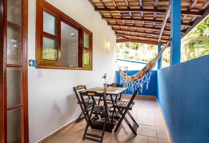 침실 1개 발코니 아파트, Pousada Villa Blu Maresias