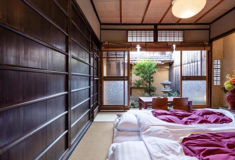 اتاق استاندارد با چشم‌انداز باغ, お宿梅夜guesthouse Umeya