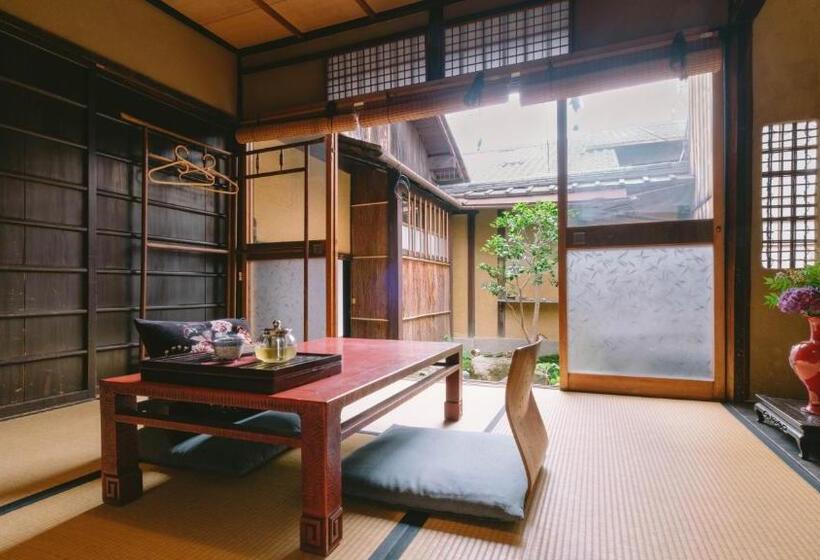 اتاق استاندارد با چشم‌انداز باغ, お宿梅夜guesthouse Umeya