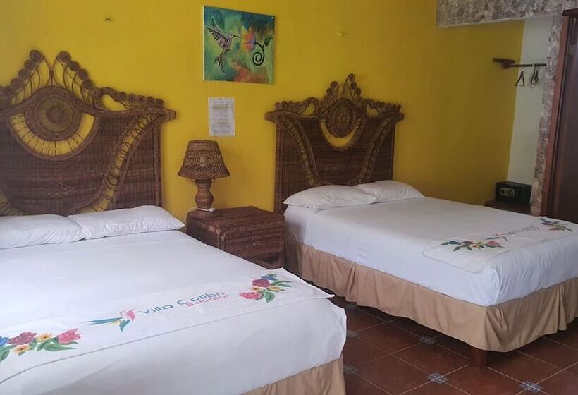 חדר סטנדרט שתי מיטות זוגיות, Villa Colibri Bacalar